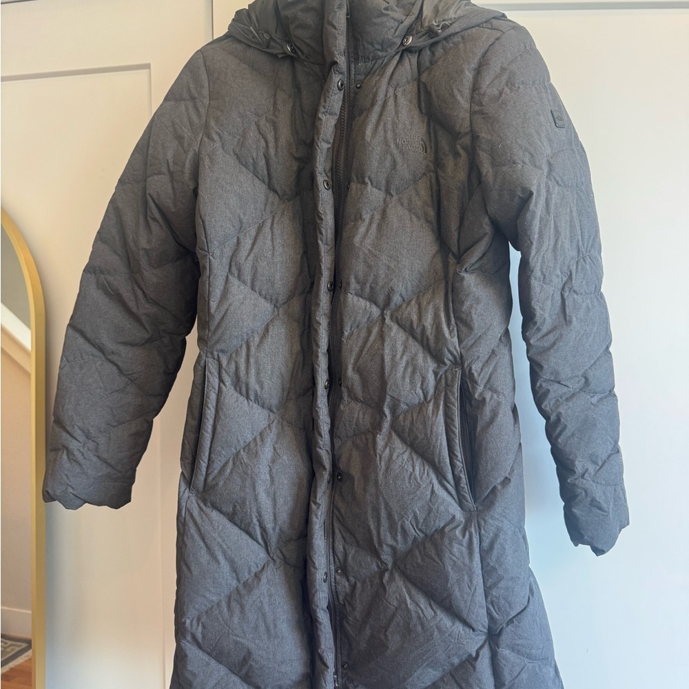 The North Face Women's Charcoal Puffer Coat